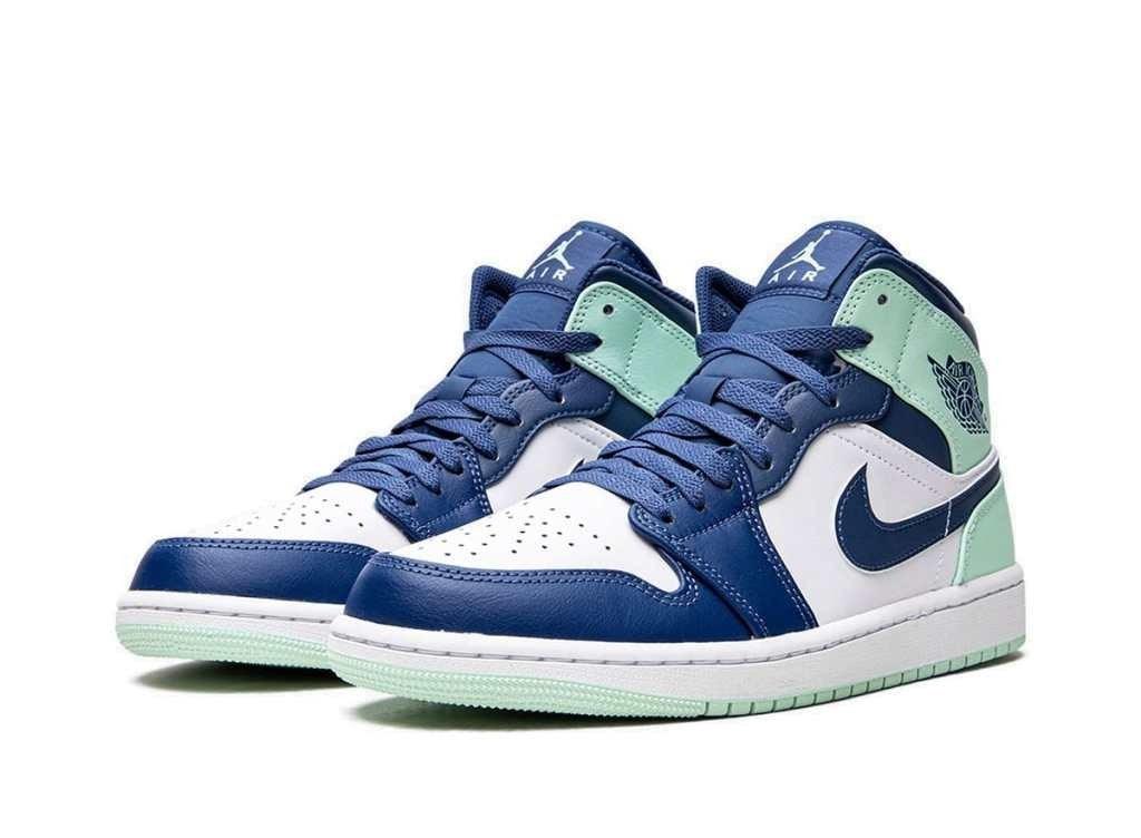 Air Jordan 1 Mid Mystic Navy Mint Foam - pickUP