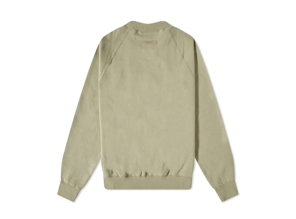 Fear of God Essentials Logo Crew Neck Sweat Seafoam - pickUP