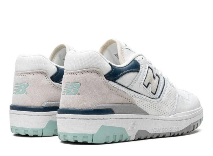 New Balance 550 White Winter Fog Navy - pickUP