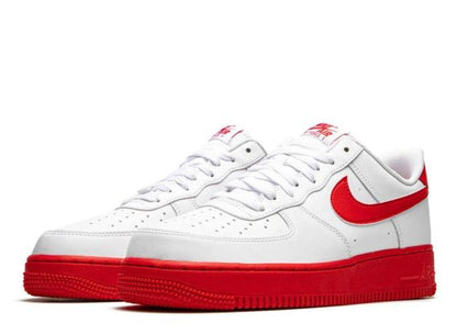 Nike Air Force 1 Low White Red Midsole - pickUP
