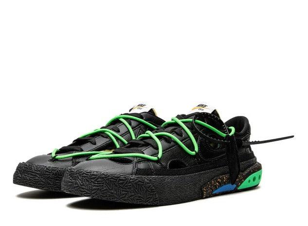Nike Blazer Low Off-White Black Electro Green - pickUP