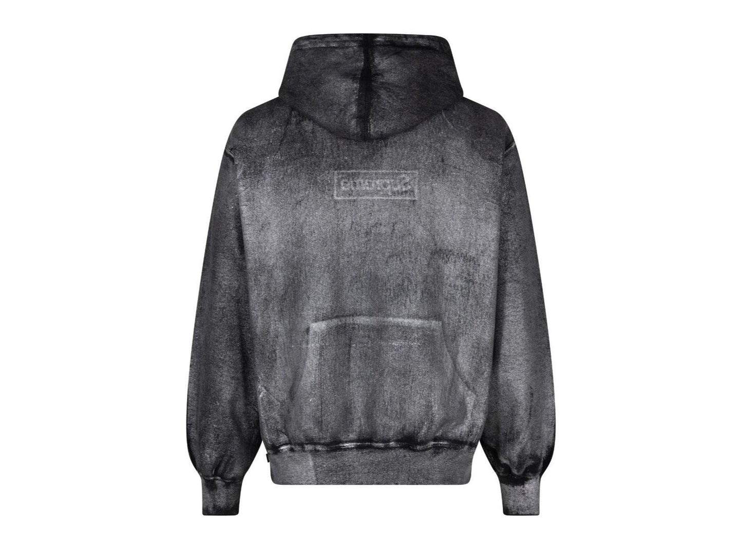 Supreme MM6 Maison Margiela Foil Box Logo Hooded Sweatshirt Black - pickUP