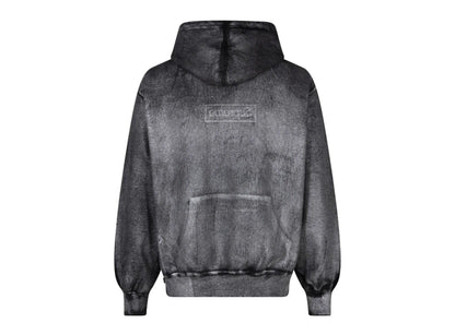 Supreme MM6 Maison Margiela Foil Box Logo Hooded Sweatshirt Black - pickUP